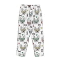 thumbnail image 5 of Xecao Cute French Bulldog Women's Straight Lounge Pajama Pants: The Epitome of Relaxed Sleepwear, 5 of 9