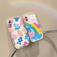 thumbnail image 4 of Carcasa Redmi Note 11 10 9 12C A1 Plus 10 10C 9A 9C 9T MI 11 Lite Poco X3 NFC X3 Pro Cartoon Cute Bear Creative Phone Case A Prueba De Golpes Cojín De Aire Silicona Funda Protectora, 4 of 4