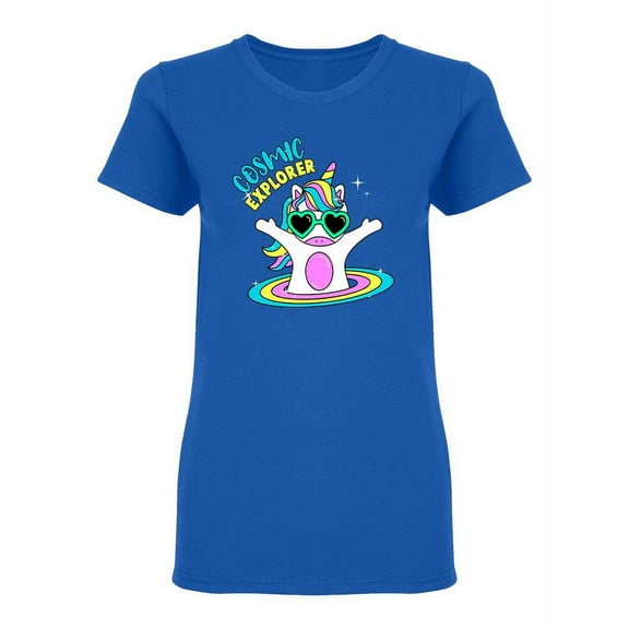 Cosmic Explorer Shaped T-Shirt Women -Image by Shutterstock, Female XX-Large