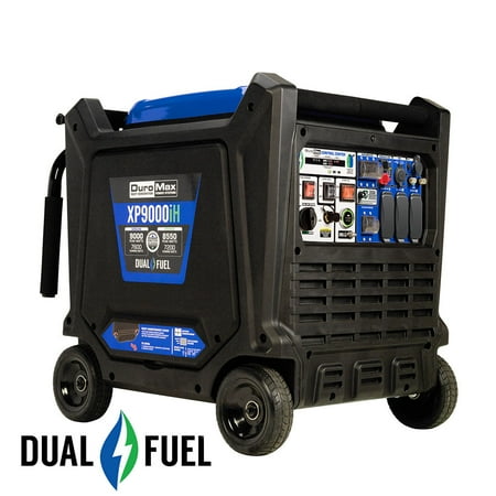 UPC: 0811640016364 | DuroMax XP9000iH 9 000 Watt Portable Dual Fuel Inverter Generator with CO Alert