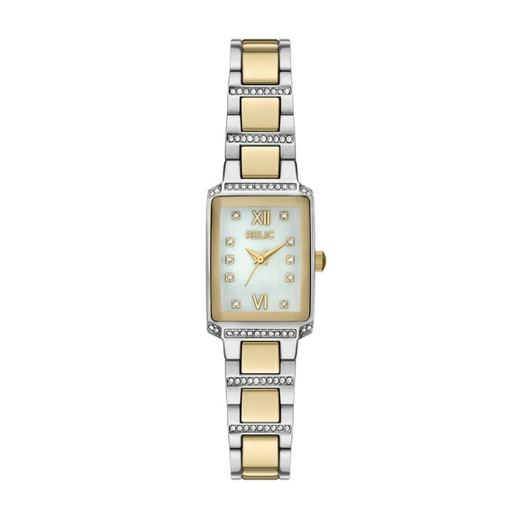 Relic by Fossil Women's Natalie Three-Hand Two-Tone Alloy Watch