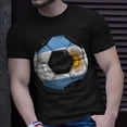 thumbnail image 2 of Argentina Soccer Argentinian Flag Boys Mens Kids Tshirt, 2 of 6