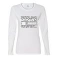 thumbnail image 2 of Wild Bobby Installing Muscles Please Wait Gym/Workout Women Graphic Long Sleeve Tee, White, Large, 2 of 5