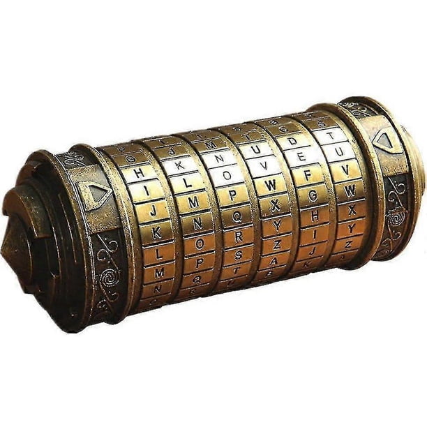 Da Vinci Code Mini Cryptex For Christmas Valentine's Day Most Interesting Birthday Gifts For Boyfriend And Girlfriend Brain Teaser Lock Puzzles