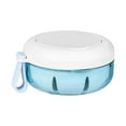 thumbnail image 2 of Estuche para retenedores dentales Copa para dentaduras Fácil de llevar Portátil Elegante Multifunción Durable Goteo y secado fácil Caja de baño para jinwen Almacenamiento de dentaduras postizas, 2 of 7