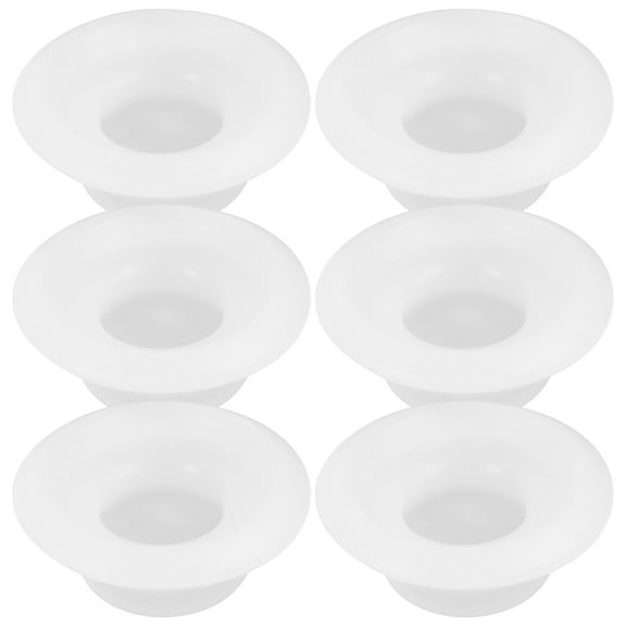 Clispeed 10Pcs White Swing Top Bottle Washers with Leak Resistant Seal for Home Use