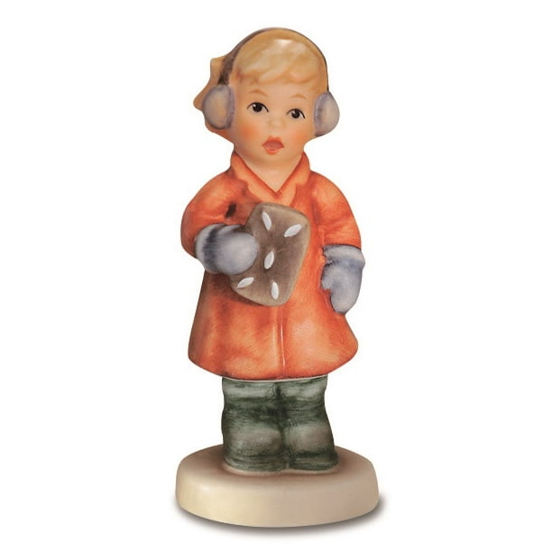 Sweet Treats Girl Holding Cookie Porcelain Figurine Walmart.com