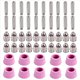 thumbnail image 5 of 200 Piezas Consumibles de la Antorcha del Cortador de Plasma Kit de Tazas de Boquillas de para Cortadora de Plasma -60 SG-55 WSD-60 Fit CUT-60 LGK-60, 5 of 5