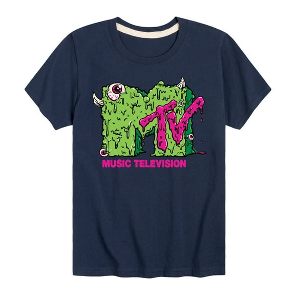 MTV - Slime Logo - Toddler & Youth Short Sleeve Graphic T-Shirt