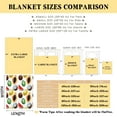 thumbnail image 5 of Yibo Banana, Fruit Vegetables Christmas Blanket, Ultral Soft Fleece Flannel Blanket for Girls and Boys, Foods Blanket Used for Bed, Couch, Sofa, Chairs Blanket for Pets/Toddler, 5 of 9