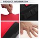 thumbnail image 3 of Almohada para reposacabezas de automóvil Unique Bargains, soporte para cuello ergonómico y cómodo, tela de seda de leche y espuma de memoria, banda ajustable de ancho, negro y rojo, set de 1, 3 of 7