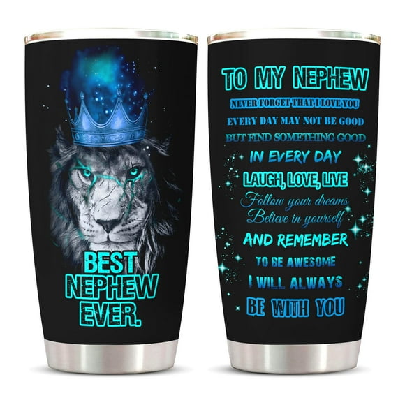 Vaso para beber Vutieso Nephew Gift de 20 oz