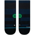 thumbnail image 2 of Grip Qtr Ankle Socks [Navy], 2 of 3