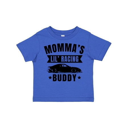 

Inktastic Mommas Lil Racing Buddy Boys or Girls Toddler T-Shirt