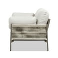 thumbnail image 2 of Jasper 39.5" Upholstered Patio Deep Seating Armchair Wheat Beige, 2 of 7