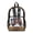 USA Leopard Flag, variant on ZIATUBLES Clear Backpack, Heavy Duty Fabric & PVC Transparent Bookbag with USA Leopard Flag Print, Large Capacity See Through Backpack for School College Work Travel Security