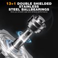 thumbnail image 4 of Ghosthorn Fishing Reels Freshwater Spinning Reel Saltwater Fishing Reel 13+1 Stainless Steel Ball Bearings Fishing Reel Up to 26.5LBs Max Drag 5.5:1 Gear Ratio, 4 of 6