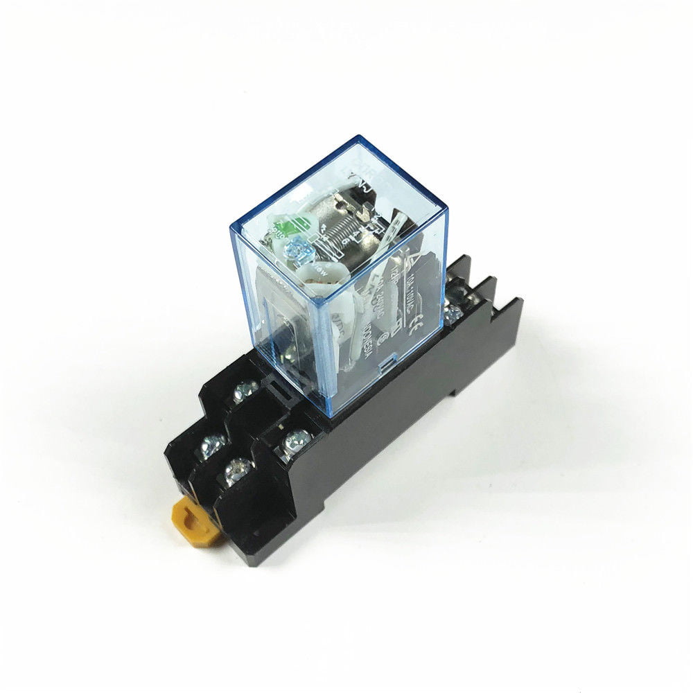 24V DC 8 Pin LY2N-J Relay DPDT with Socket Base Included High Quality Free Post 