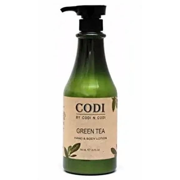 Codi Green Tea Hand & Body Lotion 750ml/25oz (pack of 2)