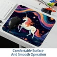 thumbnail image 6 of Unicorn Square Gaming Mouse Pad, 8.3x9.8 Inch Non-Slip Rubber Bottom Printed Mousepad for Office and Gaming, 6 of 6