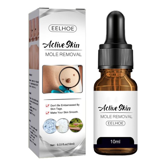 USYFAKGH et Verrue Peau Visage Aisselle Chair Cou Retrait Réparation Nettoyage Soin Facile à Enlever Étiquettes 10 ml