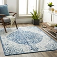 thumbnail image 6 of Hauteloom Pannal Living Room, Bedroom Area Rug - Traditional - Navy, Beige, Light Slate - 5'3" x 7'1", 6 of 8