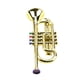 thumbnail image 2 of Trompeta Juguete de trompeta de saxofón para niños con 4 teclas de colores Herramienta de reproducción de música para niños Hugtrwg  Para Estrenar, 2 of 9