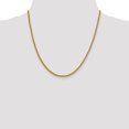 thumbnail image 2 of 14k Yellow Gold 20 Inch 2.2mm Franco Chain Necklace Pendant Charm, 2 of 9