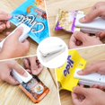 thumbnail image 4 of Mini Bag Sealer, 2PACK Rechargeable Heat Sealers, 2 in 1 Portable Sealer and Cutter, Heat Sealer for Plastic Bags, Food Storage, Mini Vacuum Sealers Machine with 2 USB Cable, 4 of 7