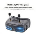 thumbnail image 4 of 5.8G FPV Goggles with HD DVR 3.5 Inch 1024x600 IPS Screen Dual Receive Drone Goggle for, 4 of 9