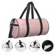 thumbnail image 3 of Fotbe Pink Stripes Bolsa Deportiva de Lona Plegable con Estampado, Bolsa de Gimnasio con Bolsillo Seco/Húmedo, Bolsa de Viaje Ultraligera de Gran Capacidad, 3 of 6