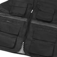 thumbnail image 6 of Yajisi Reflective Mesh Safety Vest with 3 Pockets, High Visibility, Breathable Polyester, Clear Strips, Lightweight, Size XXL, 6 of 10