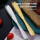 thumbnail image 4 of Cuchillo De Mantequilla Cortador De Mantequilla De Queso De Acero Inoxidable Con Agujero Crema Batida Cuchillo De Pan Utensilios De Cocina Yuarrent HA017522-00, 4 of 6