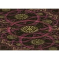 thumbnail image 1 of Ahgly Company Machine Washable Indoor Rectangle Transitional Chocolate Brown Area Rugs, 5' x 8', 1 of 7