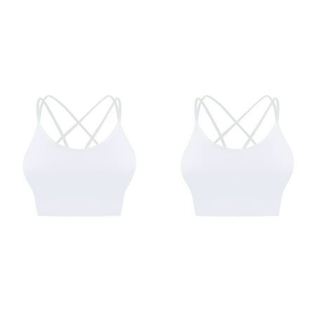 

KaLI_store Bras for Women Women s Bras Wireless Full Coverage Plus Size Minimizer Non Padded Comfort Soft Bra Multipack White XL