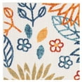 thumbnail image 6 of SAFAVIEH Cabana Siomha Floral Indoor/Outdoor Area Rug, Creme/Red, 5'3" x 7'6", 6 of 8