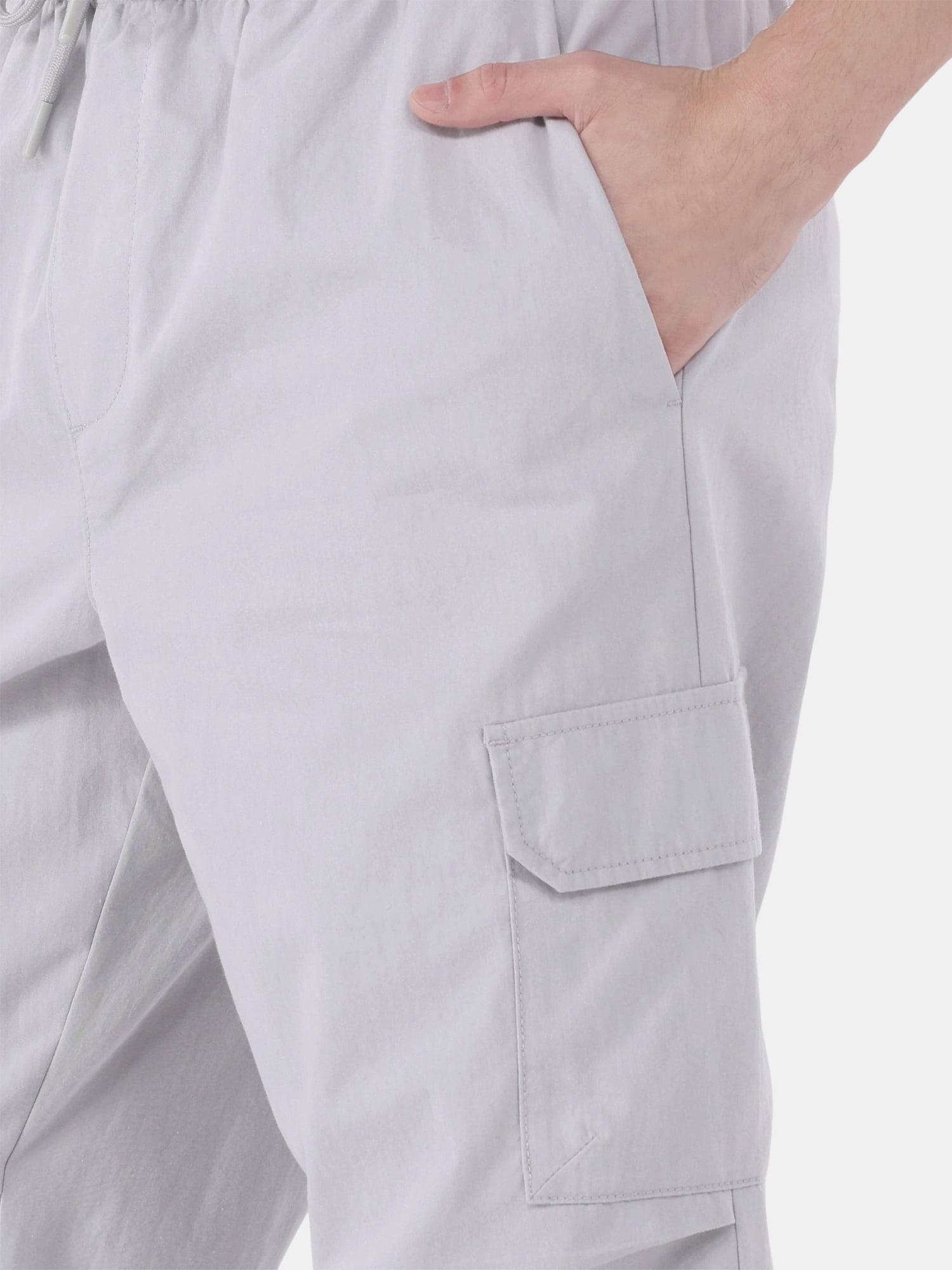 No Boundaries Men's & Big Men's Twill Cargo Pants, Size XS-5XL