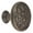 Barcelona, variant on Alno A3651-38-PA Ornate 1-1/2 Inch Cabinet Knob Polished Antique