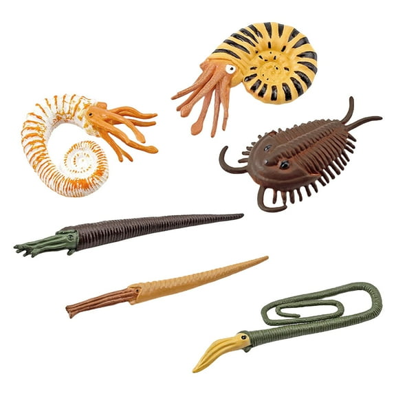 Kokiya 6Pcs Prehistoric Marine Animal Model Marine Animal Figures for A