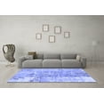 thumbnail image 3 of Ahgly Company Indoor Rectangle Patchwork Blue Transitional Area Rugs, 5' x 7', 3 of 4