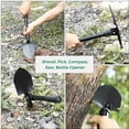 thumbnail image 3 of Redi-Medic Portable 5-in-1 Folding Shovel with Stainless Steel Blade and Rubber Handle, 3 of 9