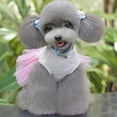 thumbnail image 4 of encaje mascota perro princesa disfraz ropa Gloria Vestido de cachorro para perros y gatos para mascotas, 4 of 9
