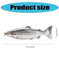 thumbnail image 5 of PatungKu Multifuntional Fish Shape 304Stainless Steel Flask 5Oz Cocktails Bottle, 5 of 9