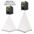 thumbnail image 3 of Universal Dj Light Speaker Stand Cover Double Sided Tripod Stand Skirt Scrim Cover Stretchable Mater, 3 of 5