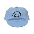 thumbnail image 2 of sunsanly Dog Sun Protection Hat with Ear Holes Dog Baseball Cap Pet Canvas Hat Outdoor Pet Visor Cap for Photos Cosplay Parties, 2 of 8