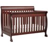 DaVinci Kalani 4-in-1 Convertible Crib in Rich Cherry, Greenguard Gold Certified