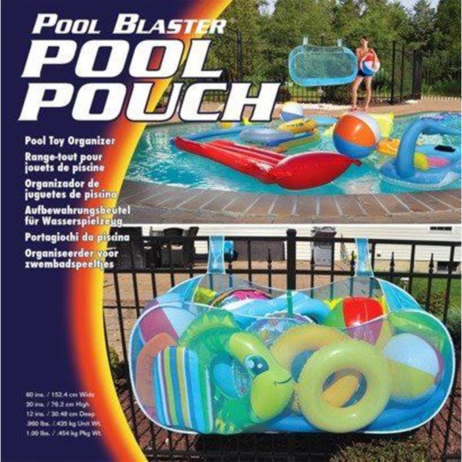 Pool blaster hotsell pouch organizer