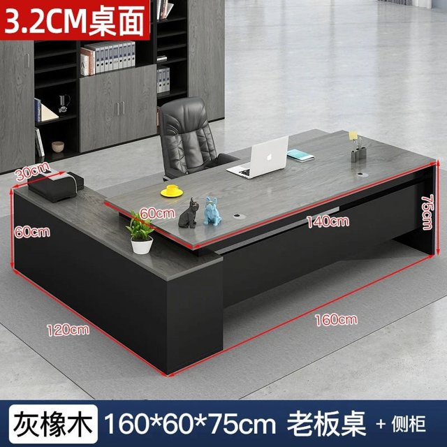 Laptop Monitor Office Desk Storage Standing Reception Conference Computer Desks Corner Executive Escritorio Modern Furniture My Lux Decor Round