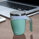 thumbnail image 5 of pstuiky Taza de acero inoxidable con agitador automático, taza magnética para personas perezosas, taza magnética automática, taza de café portátil, tazas personalizables con impresión, 5 of 6