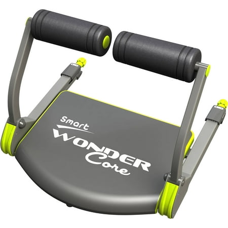 Wonder Core Smart Fitness Equipment, Black/Green (Best As Seen On Tv Exercise Equipment)